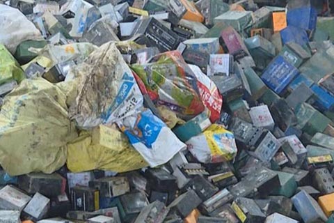 舟山回收电瓶回收|科士达三元锂电池回收